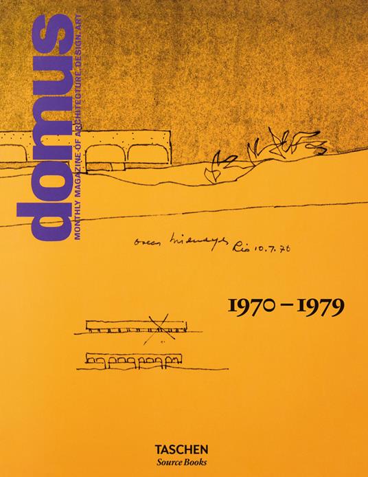 Domus (1970-1979). Ediz. inglese, francese e tedesca - copertina
