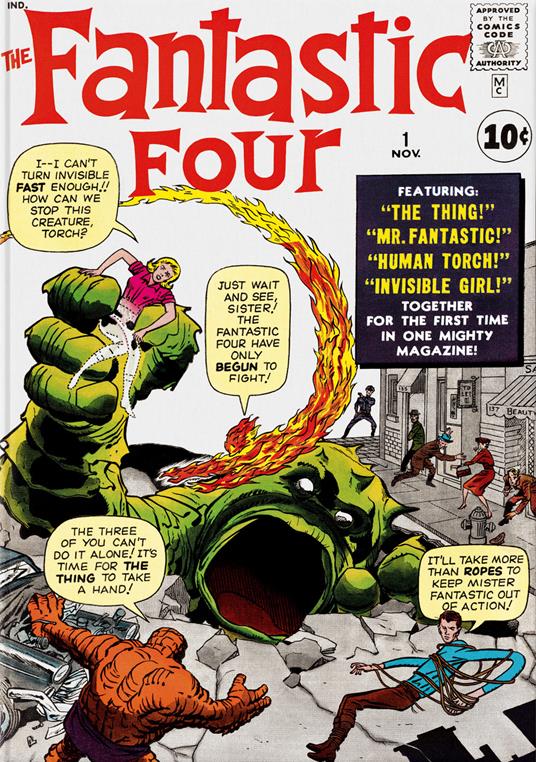Marvel comics library. Fantastic Four. Ediz. illustrata. Vol. 1: 1961–1963 - Mark Waid,Mike Massimino - copertina