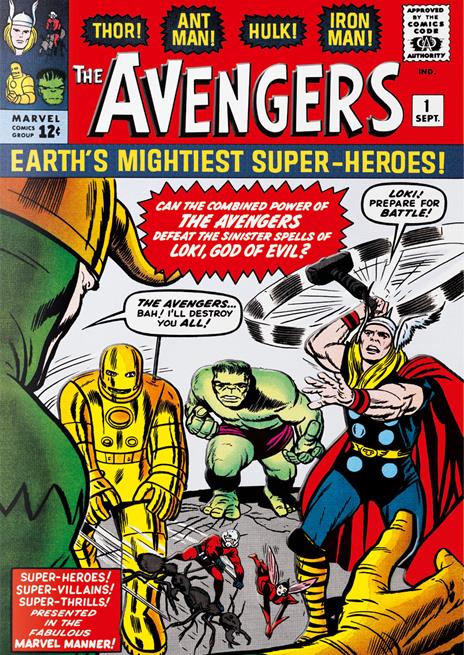 Marvel Comics library. Avengers. 1963–1965. Ediz. inglese - Kurt Busiek - copertina