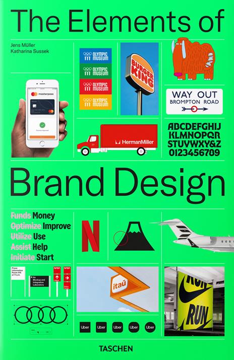 The elements of brand design. Ediz. inglese, francese e tedesca - copertina