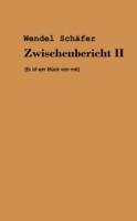 Zwischenbericht 2: Es ist ein Stück von mir - Wendel Schäfer - cover