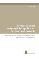 Corrugated Paper Honeycomb for Application in Structural Elements - Almut Pohl - cover