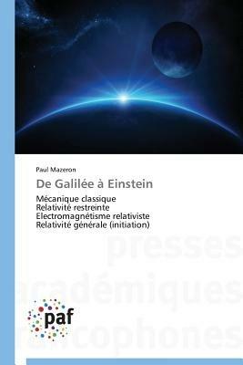 de Galilee A Einstein - Mazeron-P - cover