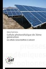 Cellule Photovoltaique de 3eme Generation