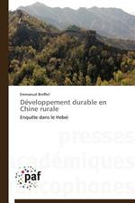 Developpement Durable En Chine Rurale