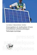 Conception et realisation d'une installation photovoltaique
