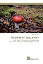 The rules of acquisition
