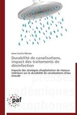 Durabilite de Canalisations, Impact Des Traitements de Desinfection