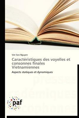 Caracteristiques Des Voyelles Et Consonnes Finales Vietnamiennes - Nguyen-V - cover