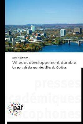 Villes Et Developpement Durable - Rajaonson-J - cover