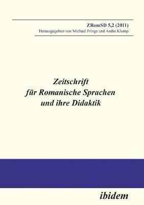 Zeitschrift f r Romanische Sprachen und ihre Didaktik. Heft 5.2 - cover