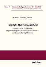 Varietale Mehrsprachigkeit