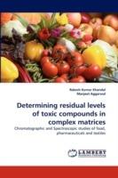 Determining residual levels of toxic compounds in complex matrices