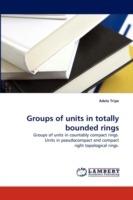 Groups of units in totally bounded rings