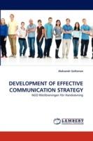 Development of Effective Communication Strategy - Aleksandr Goltsman - cover