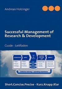 Successful Management of Research & Development - Andreas Holzinger - cover