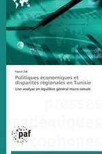 Politiques Economiques Et Disparites Regionales En Tunisie