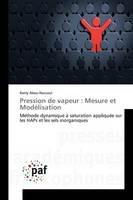 Pression de Vapeur: Mesure Et Modelisation - Abou-Naccoul-R - cover