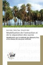 Modelisation de L Extraction Et de la Separation Des Sucres