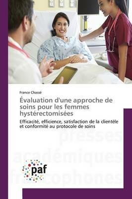 Evaluation d'Une Approche de Soins Pour Les Femmes Hysterectomisees - Chasse-F - cover