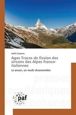 Ages Traces de Fission Des Zircons Des Alpes Franco-Italiennes - Carpena-J - cover