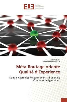 Meta-Routage Oriente Qualite D Experience - Collectif - cover