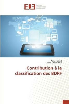 Contribution A La Classification Des Bdrf - Collectif - cover