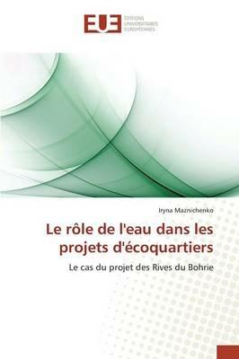 Le Role de Leau Dans Les Projets Decoquartiers - Maznichenko-I - cover