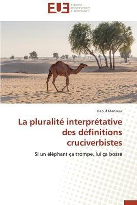 La Pluralit  Interpr tative Des D finitions Cruciverbistes - Manseur-R - cover