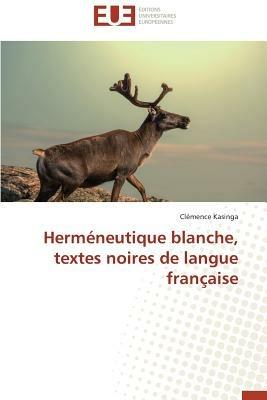 Herm neutique Blanche, Textes Noires de Langue Fran aise - Kasinga-C - cover