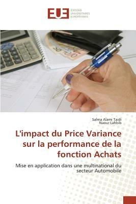 L'Impact Du Price Variance Sur La Performance de la Fonction Achats - Collectif - cover