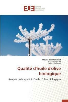 Qualite d'Huile d'Olive Biologique - Collectif - cover