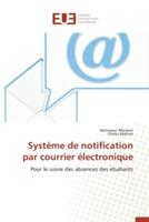 Systeme de Notification Par Courrier Electronique - Collectif - cover
