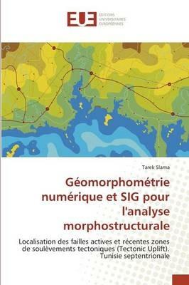 Geomorphometrie Numerique Et Sig Pour Lanalyse Morphostructurale - Slama-T - cover