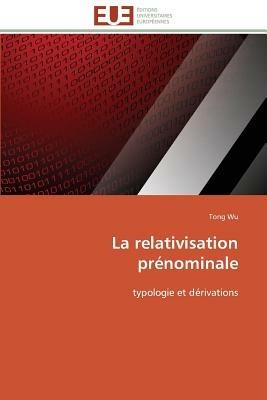 La Relativisation Pr nominale - Wu-T - cover