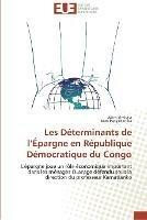 Les determinants de l epargne en republique democratique du congo - Collectif - cover