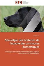 S miolgie Des Boiteries de l' paule Des Carnivores Domestiques