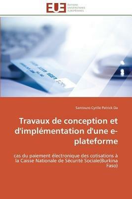 Travaux de Conception Et d'Impl mentation d'Une E-Plateforme - Da-S - cover