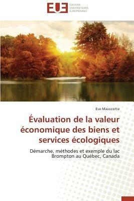 valuation de la Valeur  conomique Des Biens Et Services  cologiques - Massicotte-E - cover