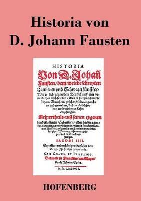 Historia von D. Johann Fausten - Anonym - cover