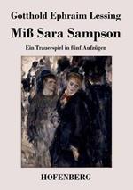 Miß Sara Sampson: Ein Trauerspiel in fünf Aufzügen