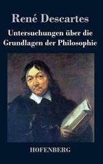 Untersuchungen über die Grundlagen der Philosophie
