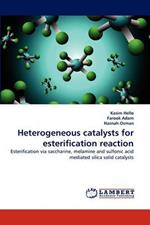Heterogeneous catalysts for esterification reaction
