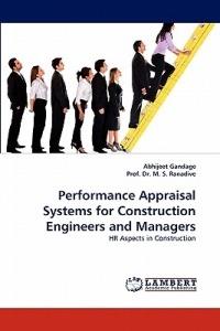 Performance Appraisal Systems for Construction Engineers and Managers - Abhijeet Gandage,Prof M S Ranadive - cover