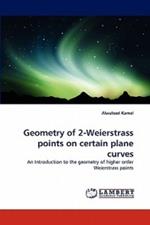 Geometry of 2-Weierstrass Points on Certain Plane Curves