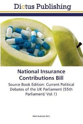 National Insurance Contributions Bill - cover