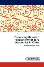 Enhancing Research Productivity of TEFL Academics in China