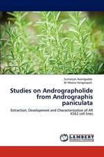 Studies on Andrographolide from Andrographis Paniculata