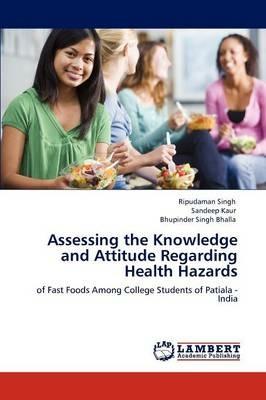 Assessing the Knowledge and Attitude Regarding Health Hazards - Ripudaman Singh,Sandeep Kaur,Bhupinder Singh Bhalla - cover
