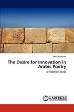 The Desire for Innovation in Arabic Poetry
